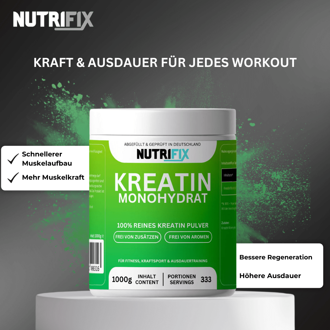 Kreatin Monohydrat Bundle - Nutrifix