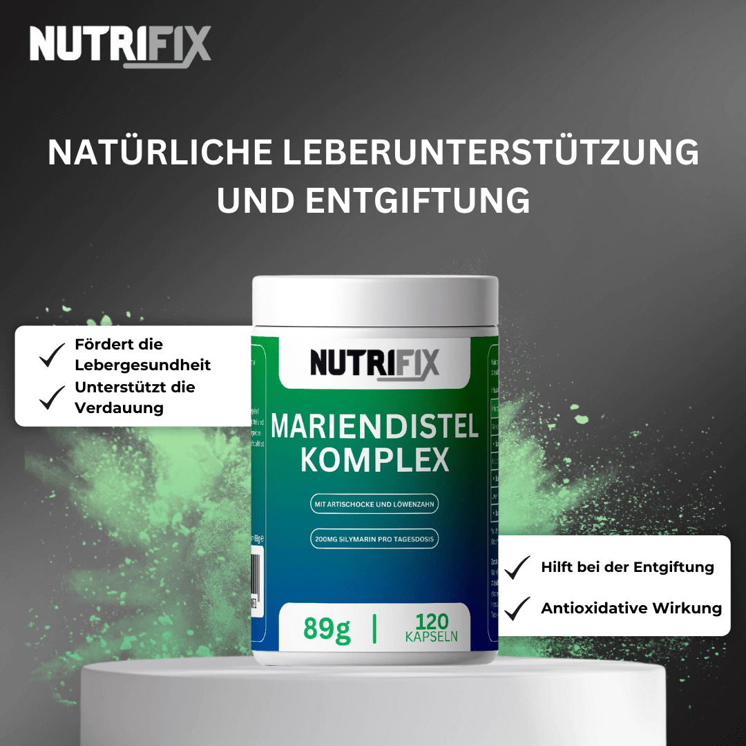 Mariendistel Artischocke Löwenzahn Komplex Bundle - Nutrifix