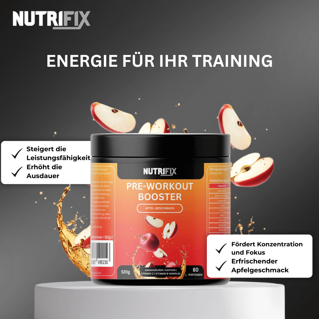 Pre - Workout Booster - Apfel Bundle - Nutrifix