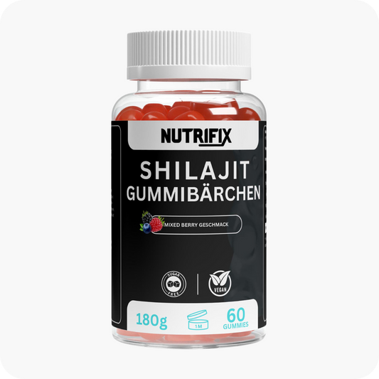 Premium Shilajit Gummies 1000 + Vitamin C,B6, B12 - 60 Stk