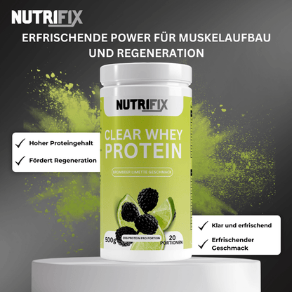 Clear Whey Protein - Brombeere - Limette Bundle - Nutrifix