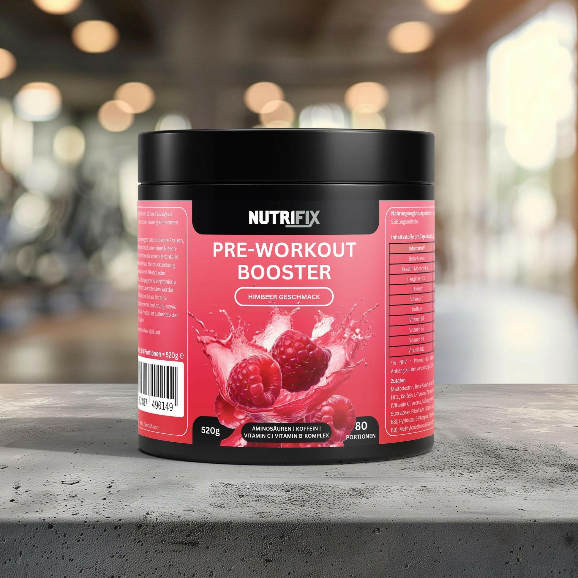 Pre - Workout Booster - Himbeere Bundle - Nutrifix