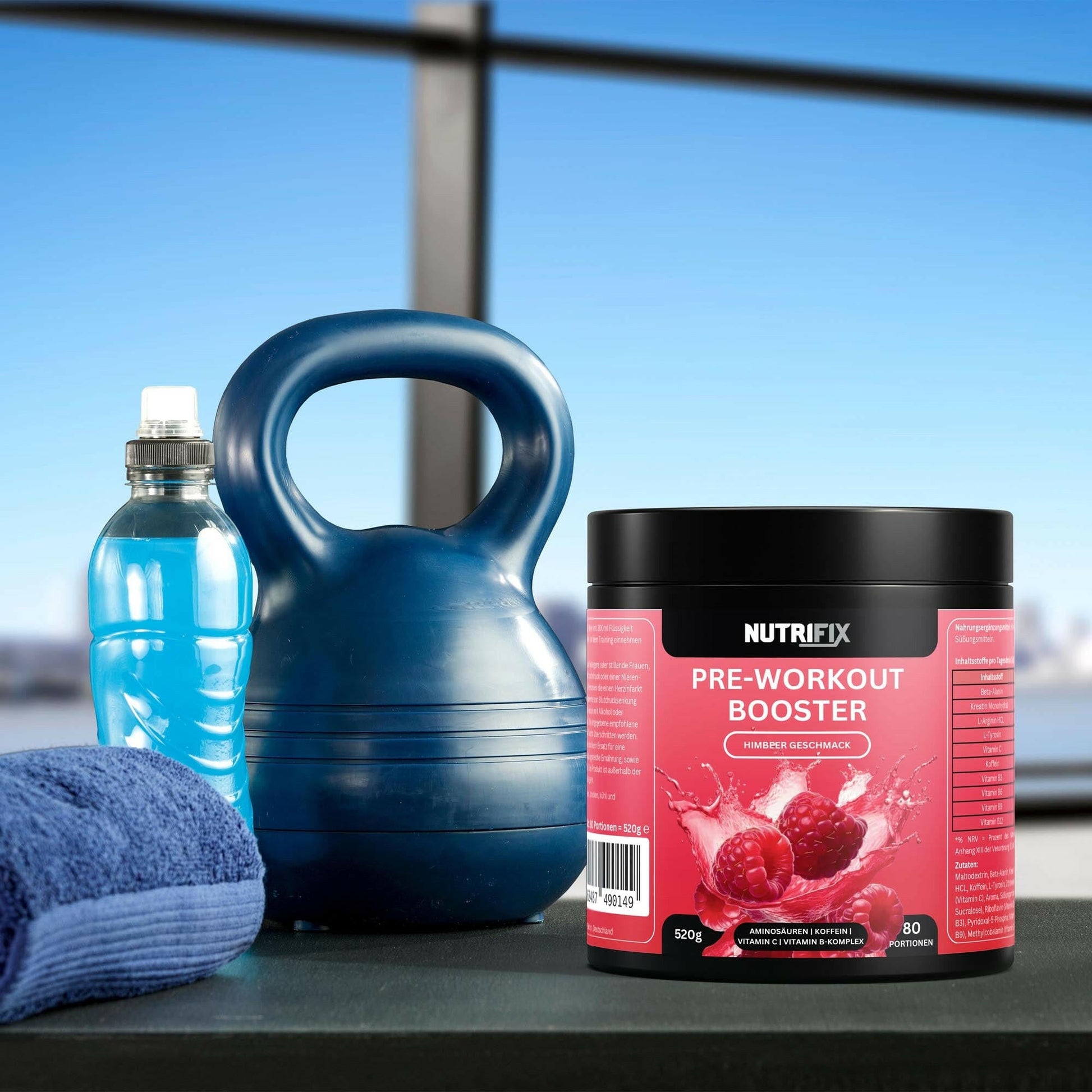 Pre - Workout Booster - Himbeere Bundle - Nutrifix
