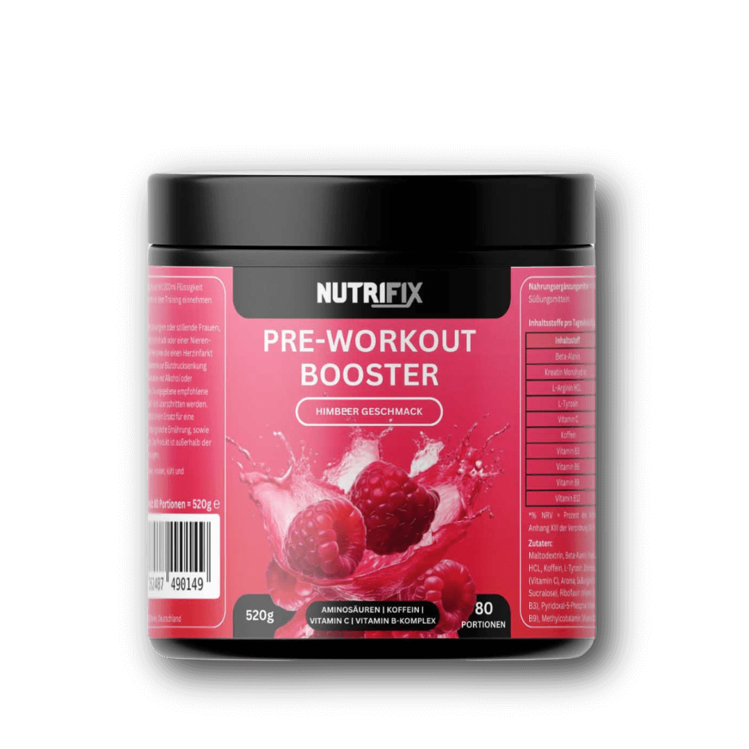 Pre - Workout Booster - Himbeere Bundle - Nutrifix