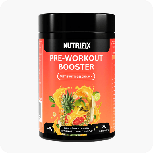 Pre - Workout Booster Tutti Frutti - 520g - Nutrifix
